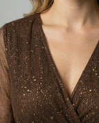 Schimmerndes Cocktailkleid Damen | R&B