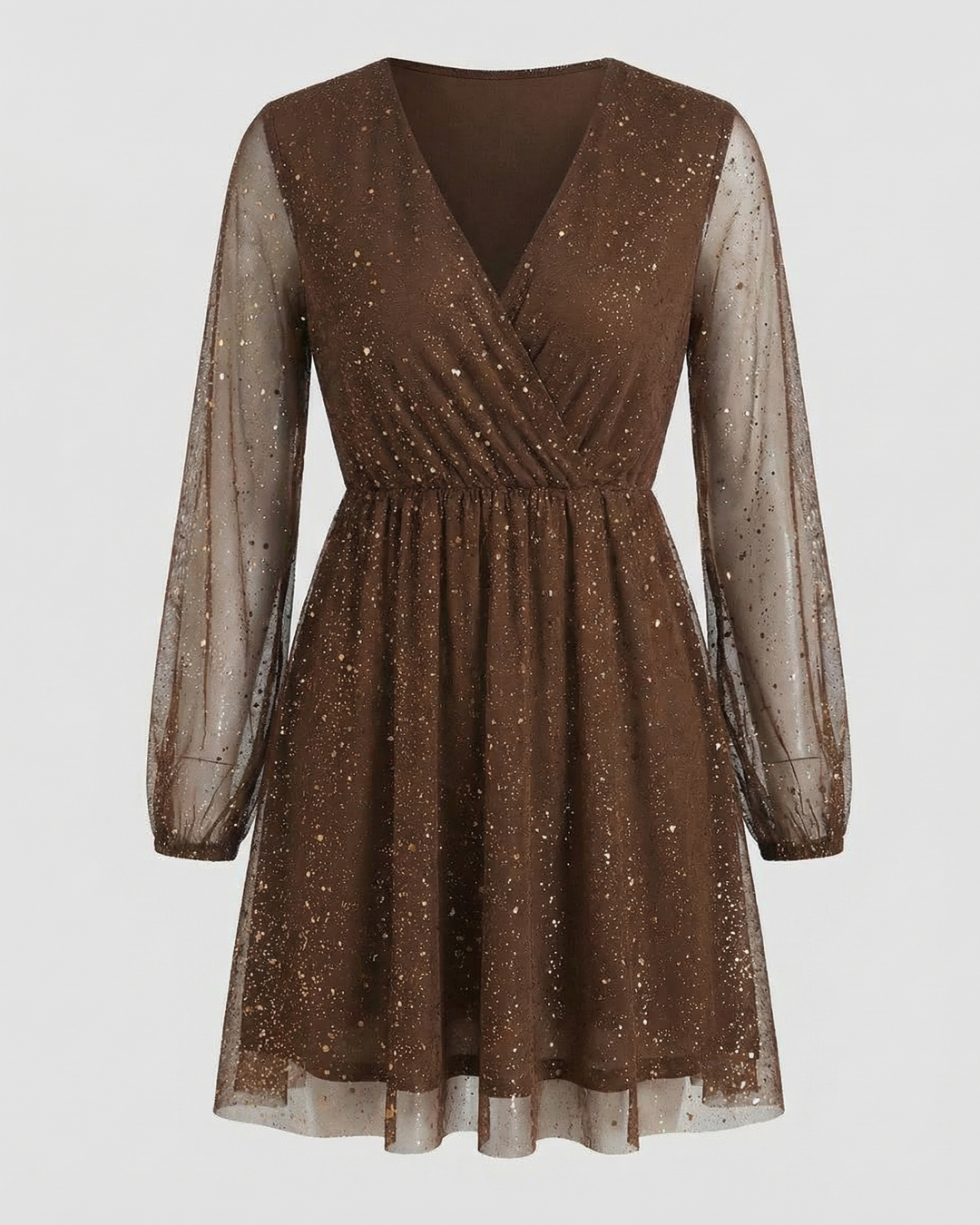 Schimmerndes Cocktailkleid Damen | R&B