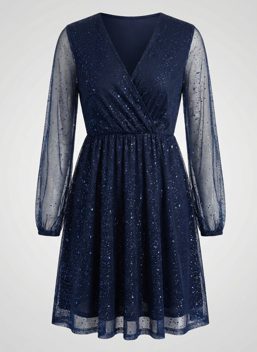 Schimmerndes Cocktailkleid Damen | R&B