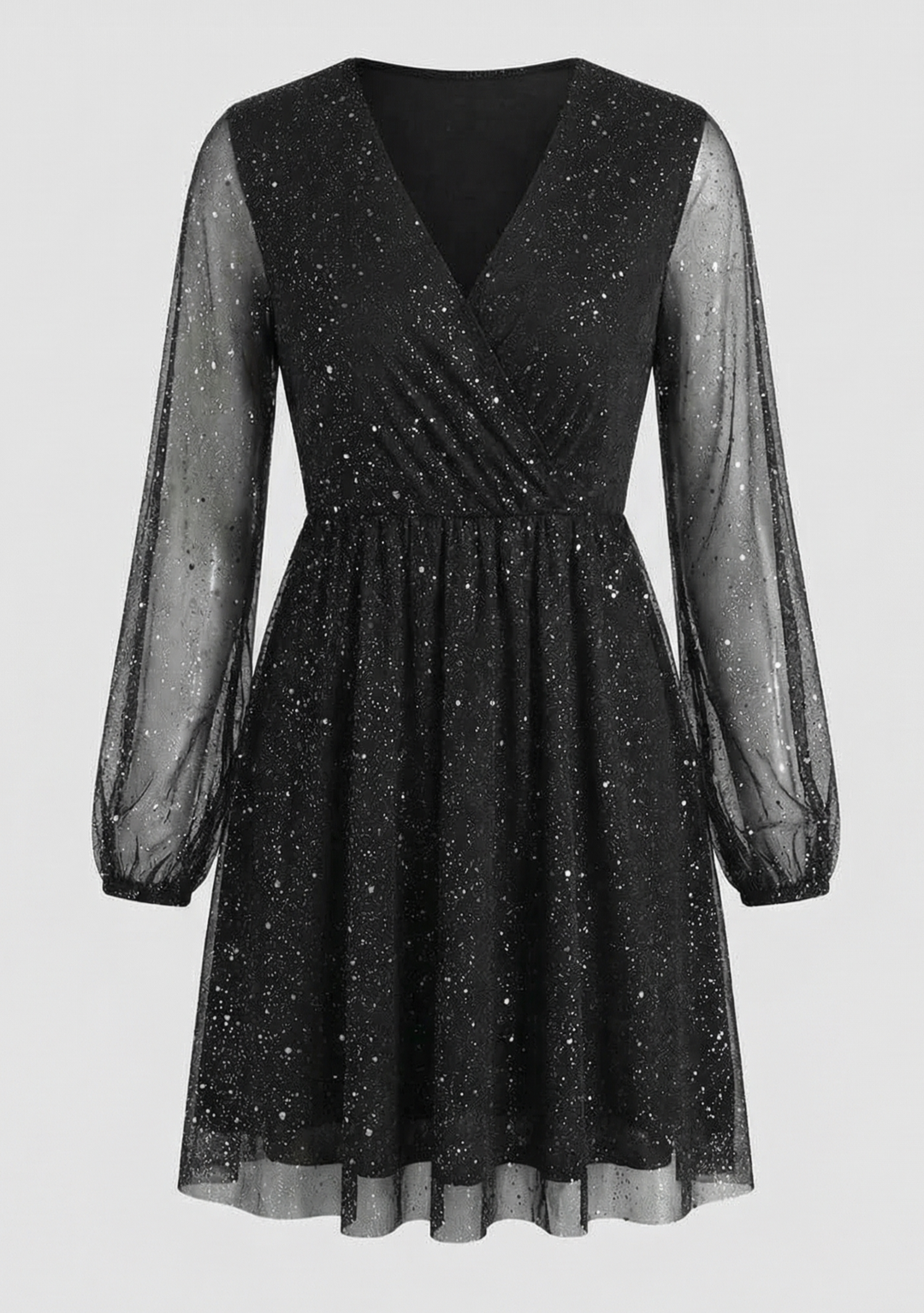 Schimmerndes Cocktailkleid Damen | R&B