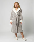 Kuscheliger Fleece Morgenmantel Damen | R&B