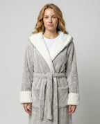 Kuscheliger Fleece Morgenmantel Damen | R&B