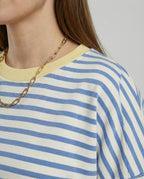 Boxy Sweatshirt Damen Gestreift | R&B