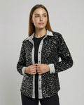 Glitzernde Damen Paillettenbluse | R&B