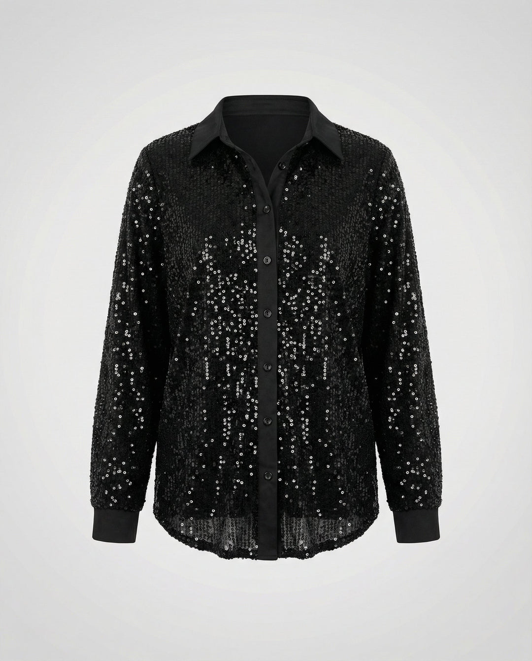 Glitzernde Damen Paillettenbluse | R&B