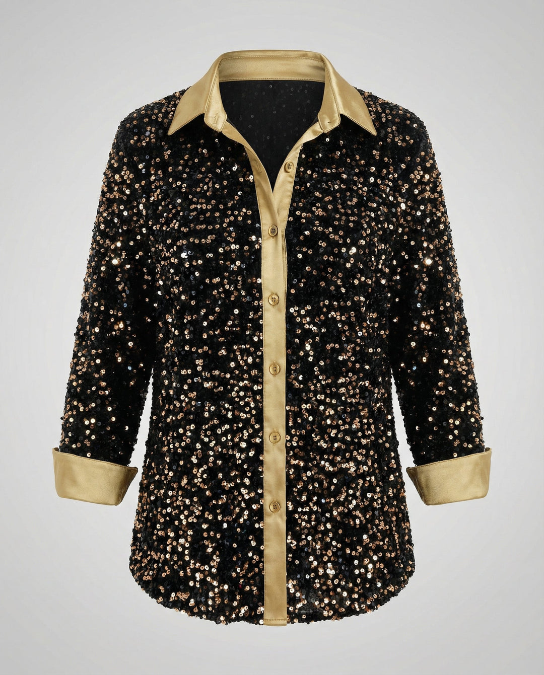 Glitzernde Damen Paillettenbluse | R&B