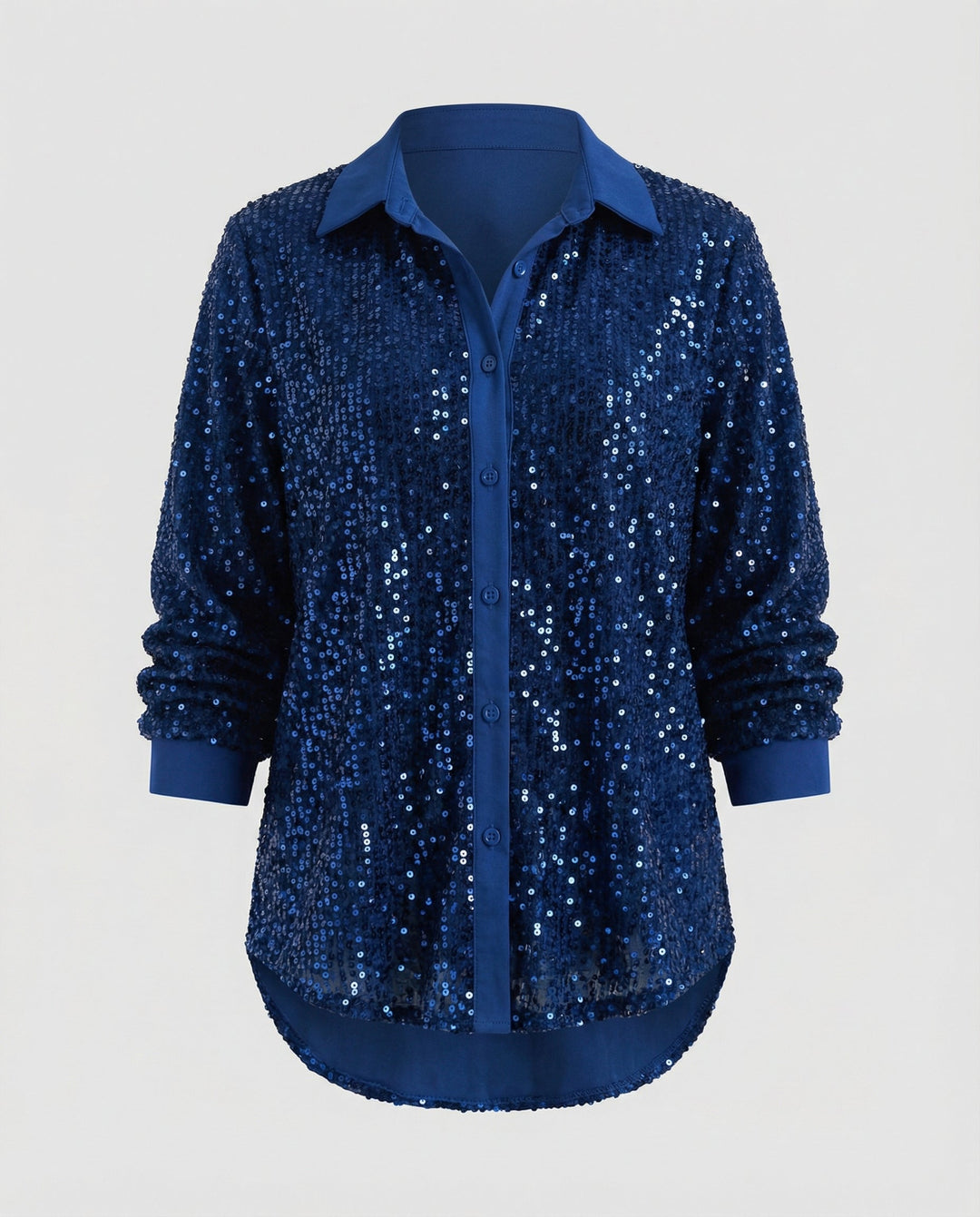 Glitzernde Damen Paillettenbluse | R&B