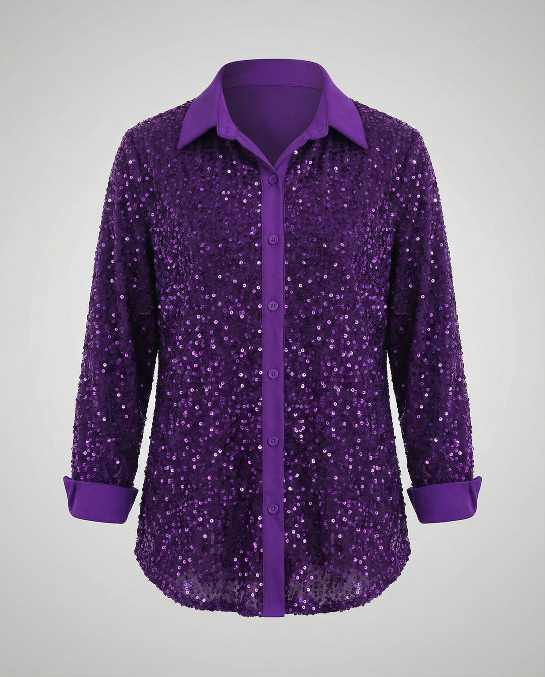 Glitzernde Damen Paillettenbluse | R&B