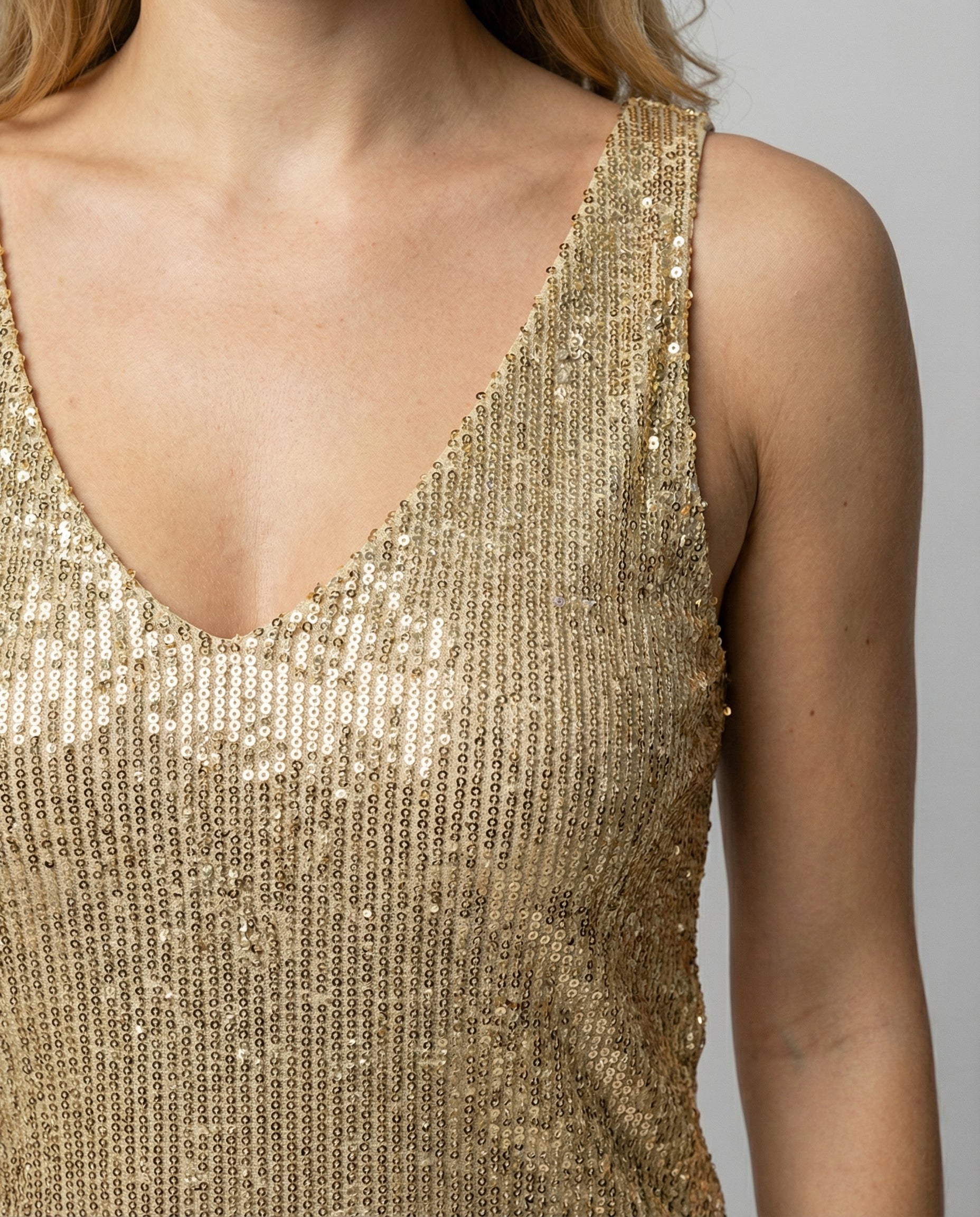 Glitzerndes Damen Oberteil | R&B