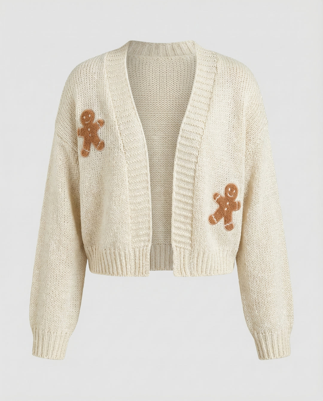 Damen Strickjacke mit verspielten Applikationen R&B