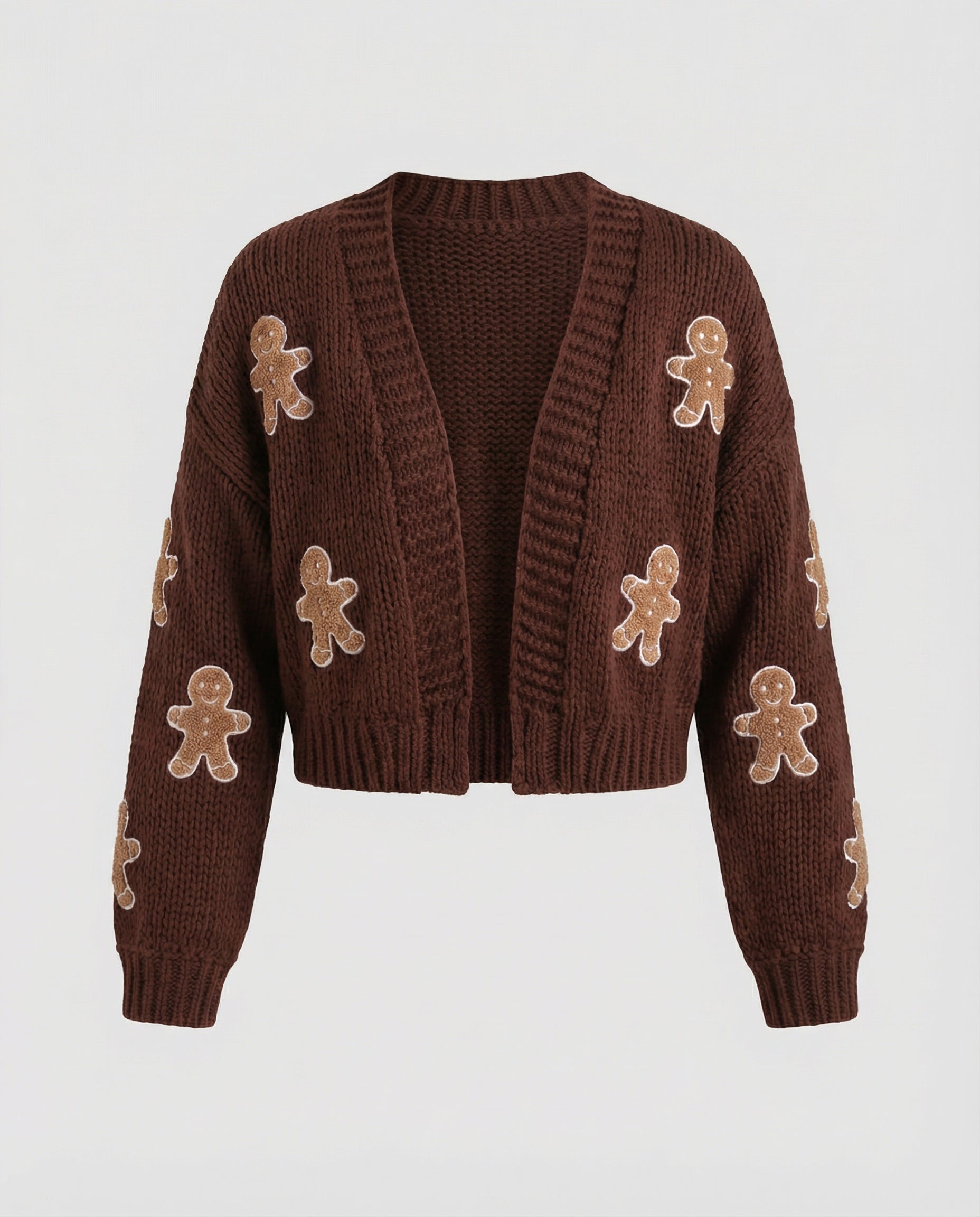 Damen Strickjacke mit verspielten Applikationen R&B