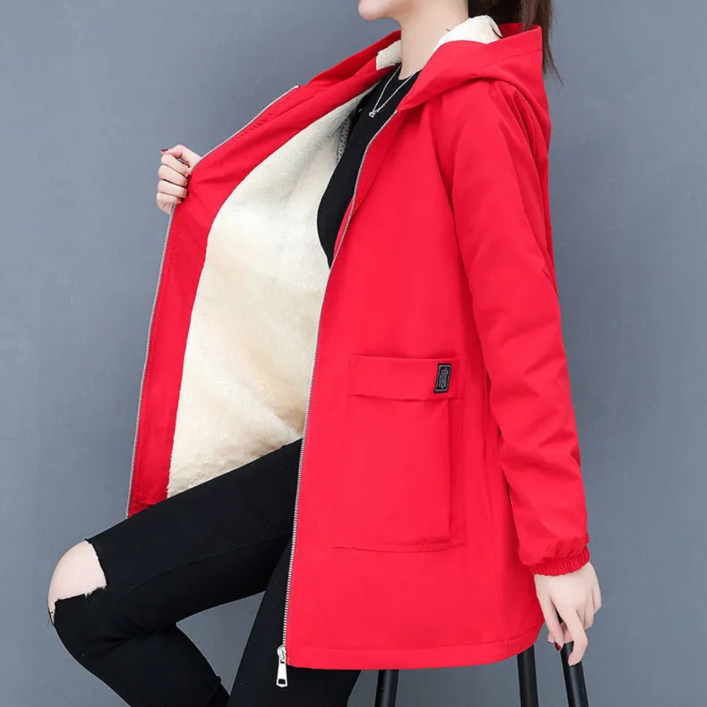 R&B | Winter Kapuzenjacke für Damen
