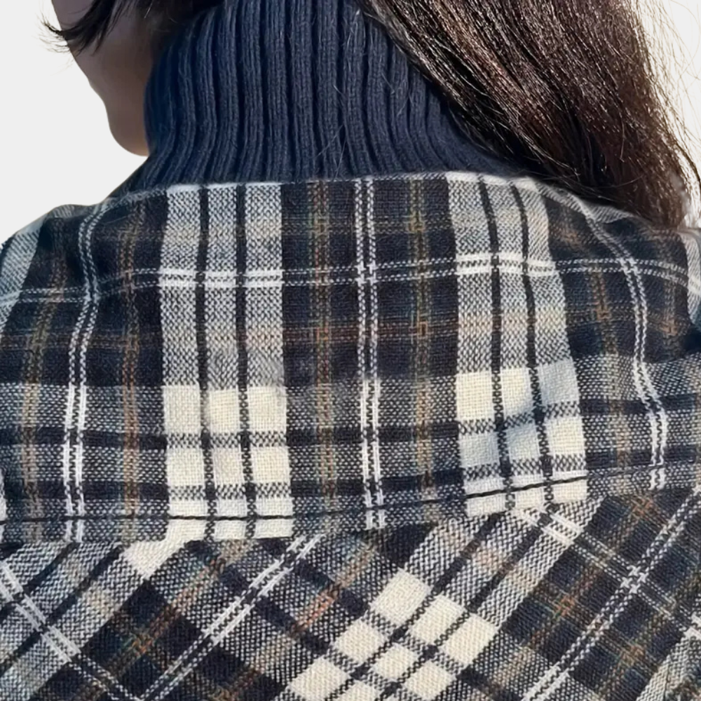 R&B | Damenjacke mit Hohem Kragen für den Herbstgebrauch