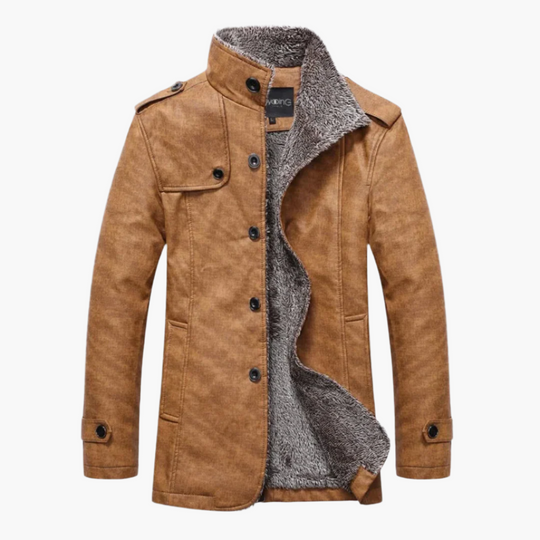 R&B | Winterjacke mit Teddyfutter - Modischer Outdoor-Mantel für Alltag und Freizeit