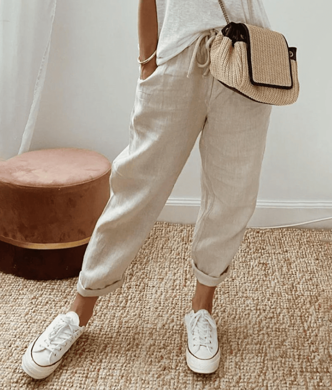 Elegante Baumwoll-hose