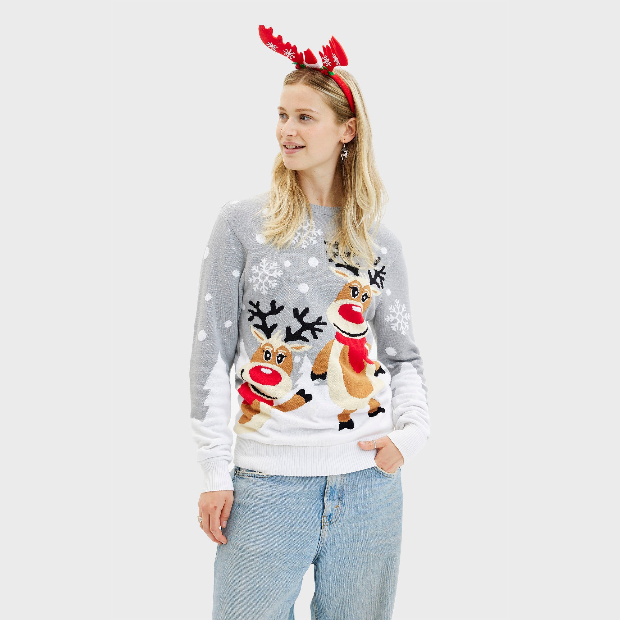 R&B | Süßer Weihnachts-Pullover Damen