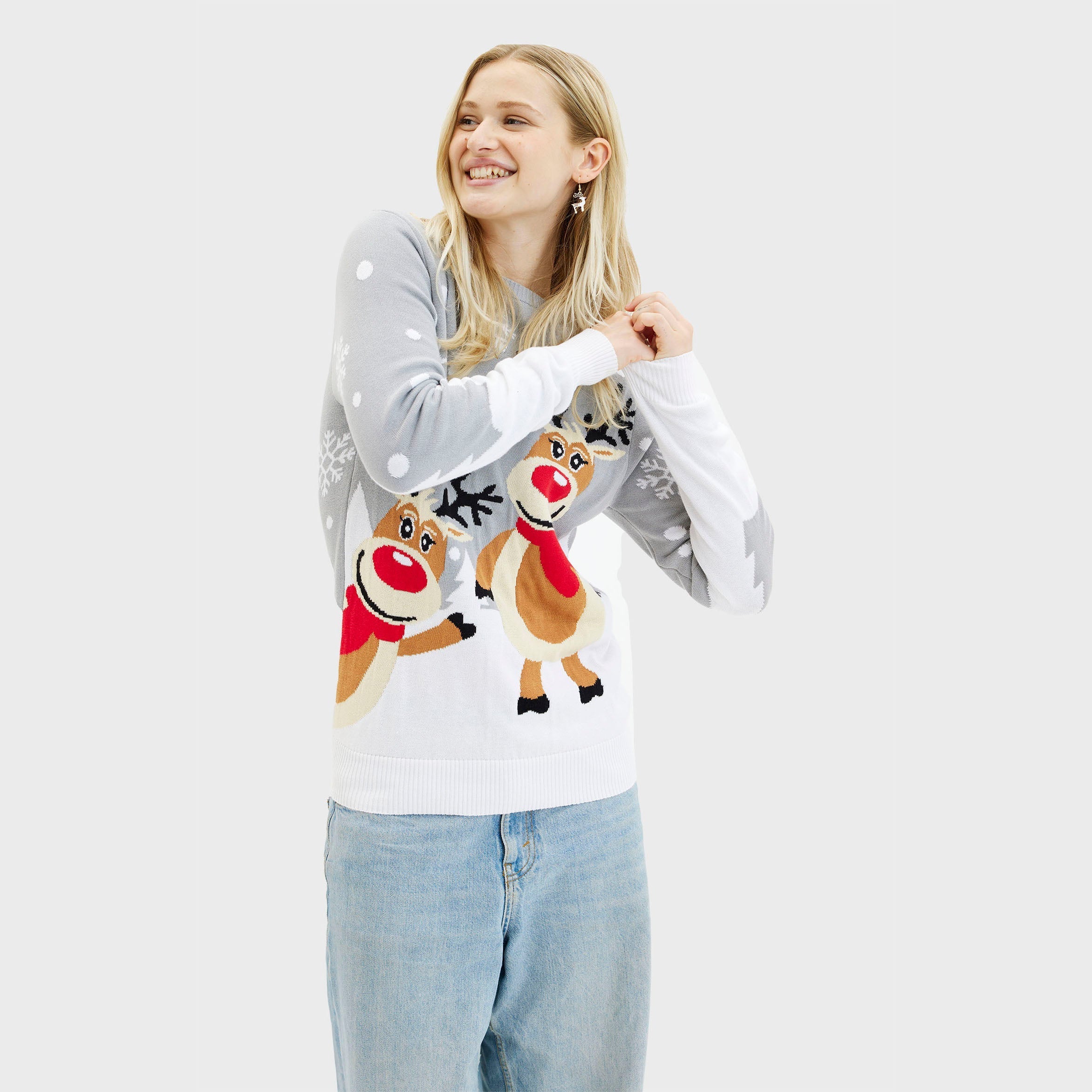 R&B | Süßer Weihnachts-Pullover Damen