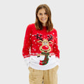 R&B | Rudolfs Weihnachts-Pullover Rot Damen