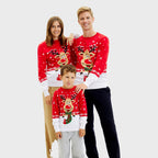 R&B | Rudolfs Weihnachts-Pullover Rot Damen