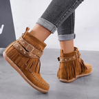 Zeitlose Quasten-Stiefeletten für Damen R&B