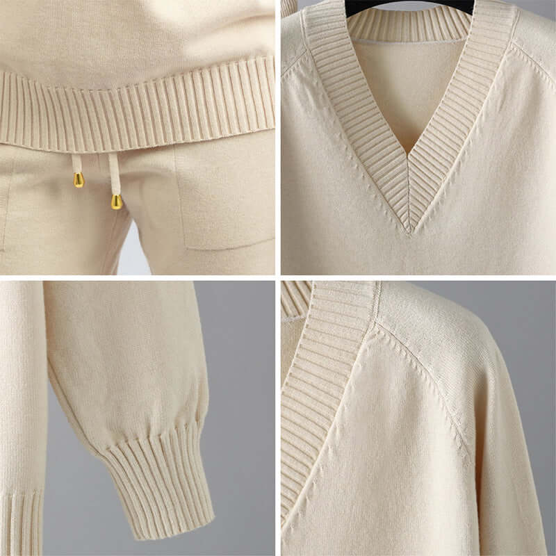 R&B | Set - Bequemer Pullover und Jogginghose Loungewear Set