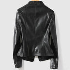 R&B | Vegane Lederjacke mit Reißverschluss für Frauen Umweltfreundliche Materialien
