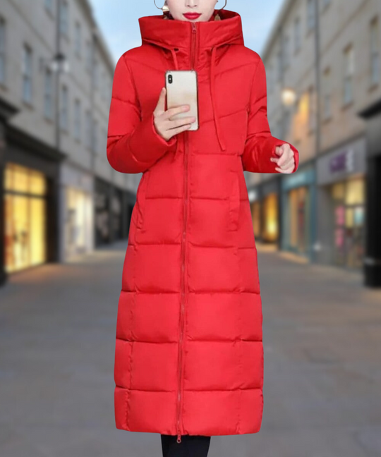 R&B | Lange Winter Baumwolljacke Mittellang Dicke Daunenjacke
