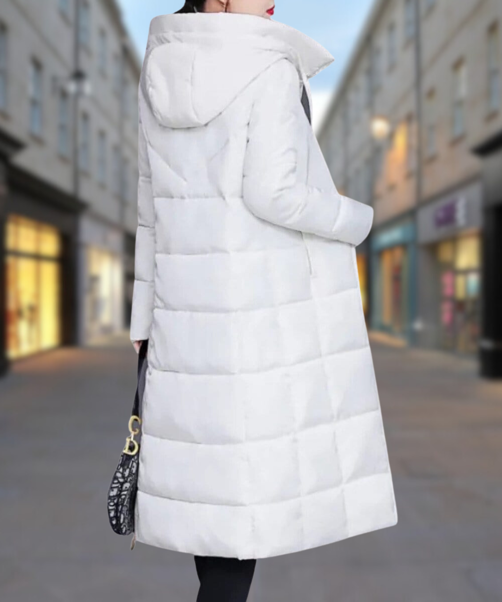R&B | Lange Winter Baumwolljacke Mittellang Dicke Daunenjacke