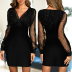 Elegantes Partykleid mit Pailletten für Damen