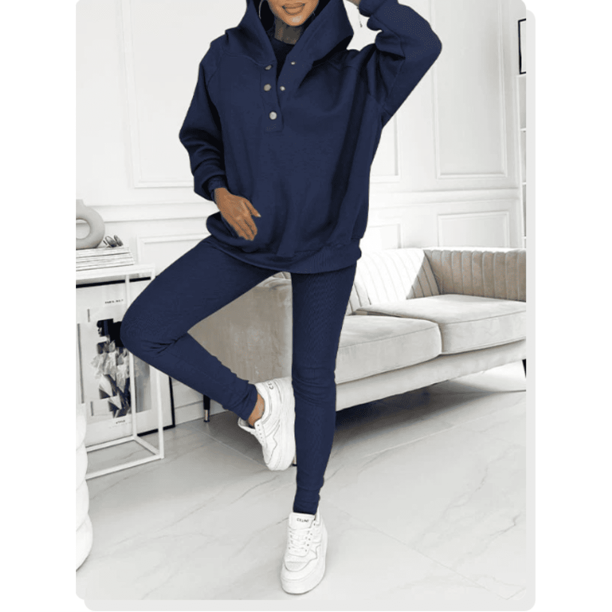 R&B | 3-Teiliges Outfit-Set Lässiger Moderner Stil Ideal für den Winter