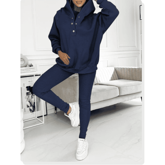 R&B | 3-Teiliges Outfit-Set Lässiger Moderner Stil Ideal für den Winter