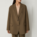 R&B | Klassischer Blazer Wollmischung Stilvoll, Zeitlos