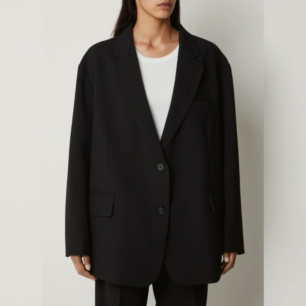 R&B | Klassischer Blazer Wollmischung Stilvoll, Zeitlos