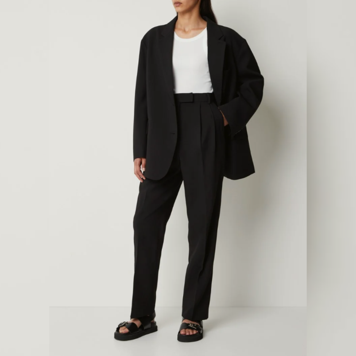 R&B | Klassischer Blazer Wollmischung Stilvoll, Zeitlos