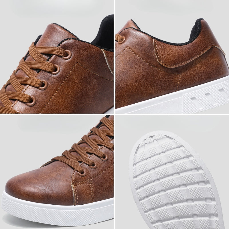 R&B | Leder Sneaker Klassisch