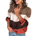 R&B | Bequemer Gestreifter Pullover