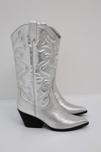 Damen Cowboy Stiefel Hoch Trendy R&B