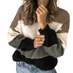 R&B | Bequemer Gestreifter Pullover