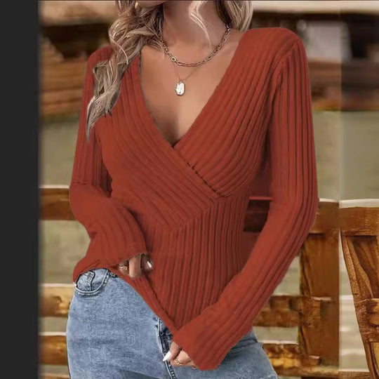 R&B - Gerippter Pullover