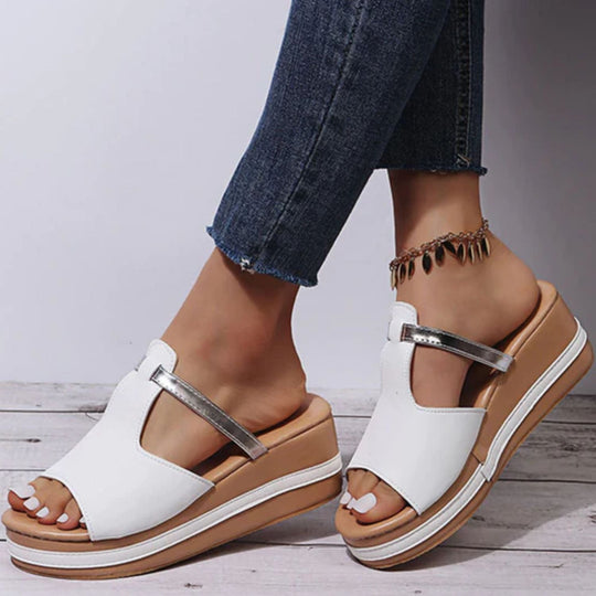R&B | Stylische, Orthopädische Sandalen mit Hohem Absatz