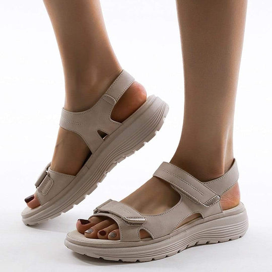 Orthopädische Sandalen - Leichte Klettsport-Sandalen für Frauen R&B