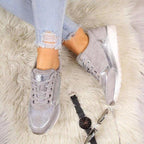 Orthopädische Schuhe - Reißverschluss - Einlagen - Ergonomische Schuhe - Damensneaker R&B