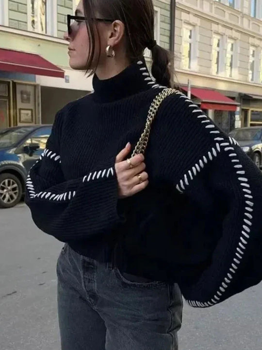 R&B | Rollkragenpullover Damen