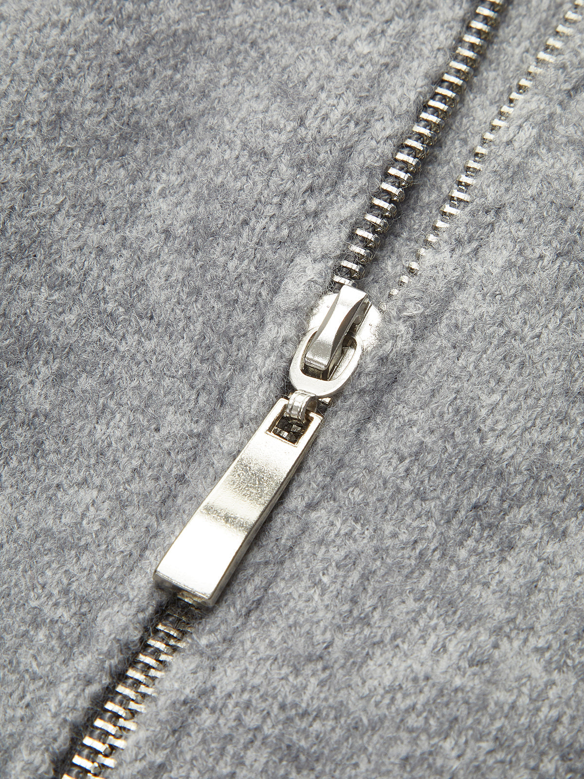 R&B | Damen Übergröße Strickjacke mit offenem Kragen und langen Ärmeln