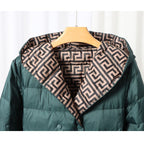 R&B | Gefütterte Kapuzenwinterjacke für Damen