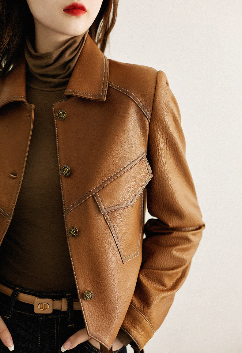 R&B | Elegante Lederjacke