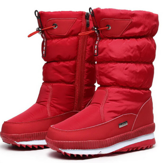 Rutschfeste Und Wasserdichte Schneestiefel Aus Kunstfell R&B