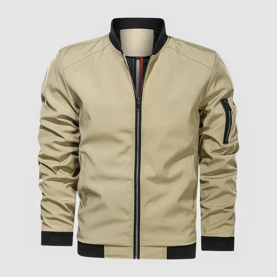 R&B | Metallic-Bomberjacke