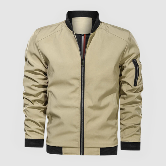 R&B | Metallic-Bomberjacke