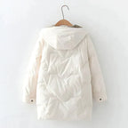 R&B | Kapuzen Lockere Baumwolljacke